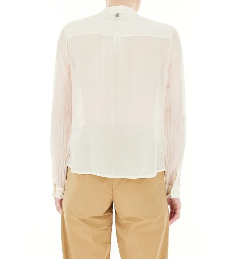 Camicia misto seta