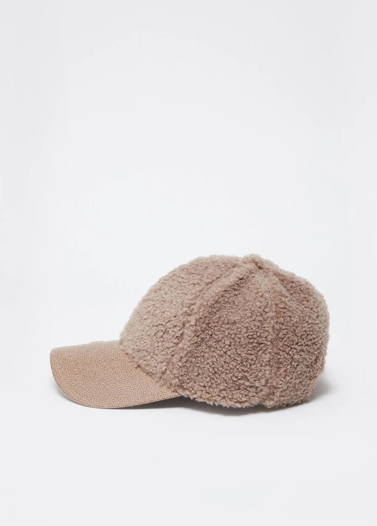 Cappello da baseball in teddy