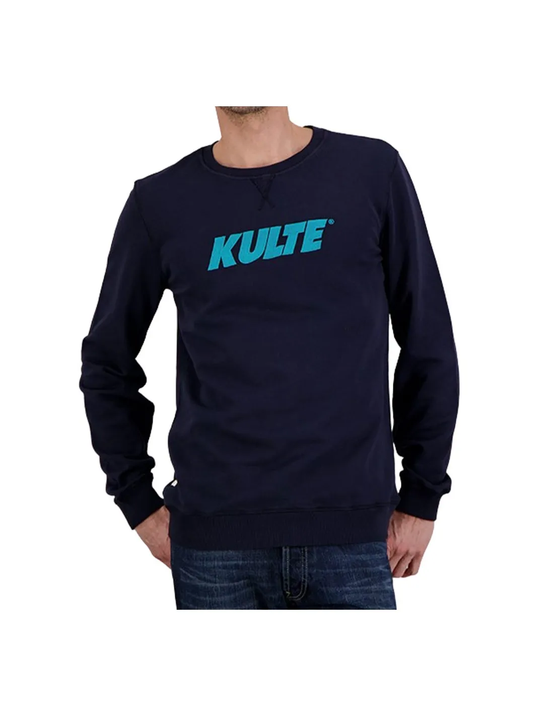 Felpa Kulte Corpo Italic K47 Navy