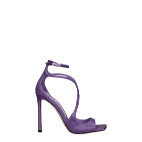 Jimmy Choo Sandali Azia Donna Raso Viola/Glicine