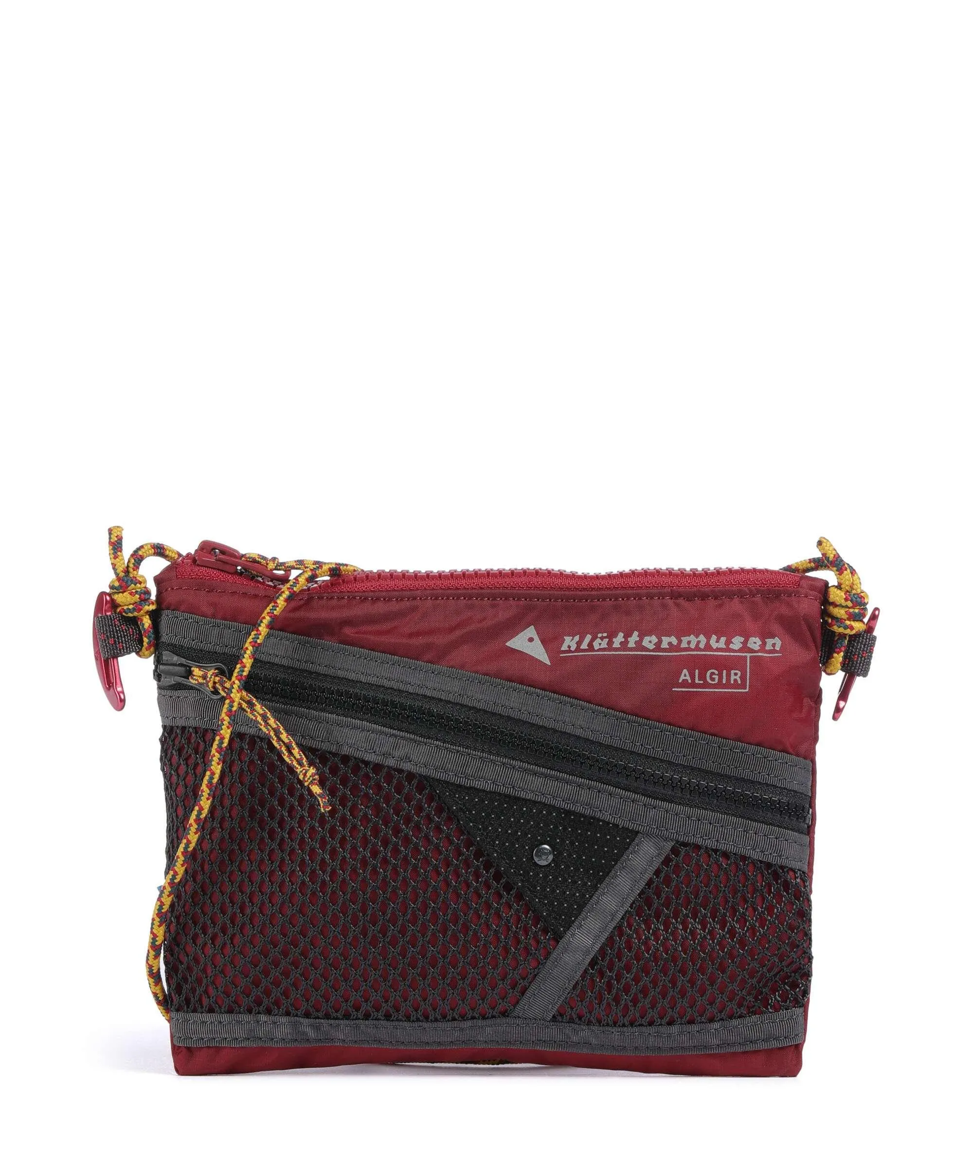  Klättermusen Algir S Borsa a tracolla poliammide rosso scuro  