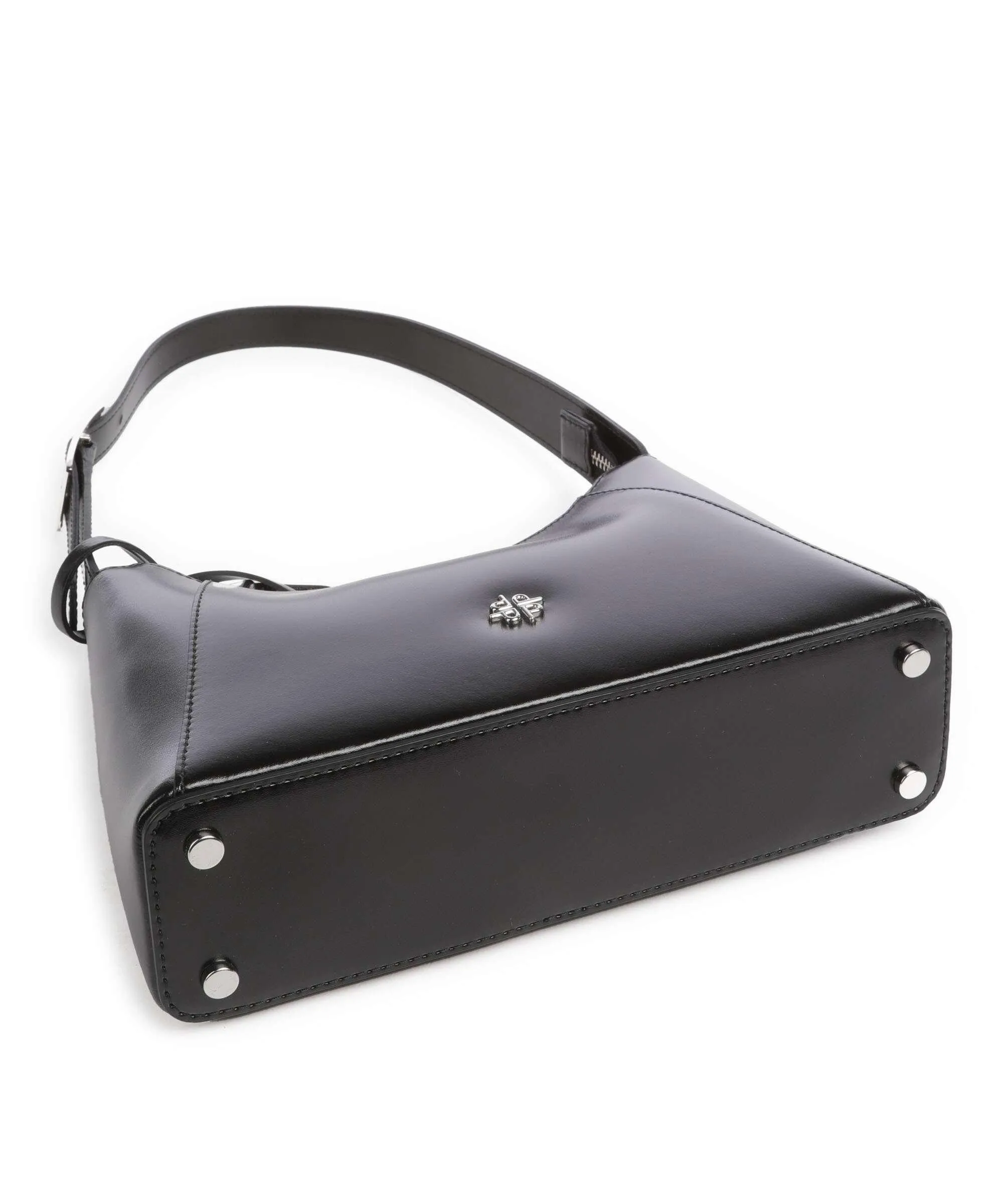  Picard Black Tie Borsa a spalla pelle di vacchetta liscia nero  