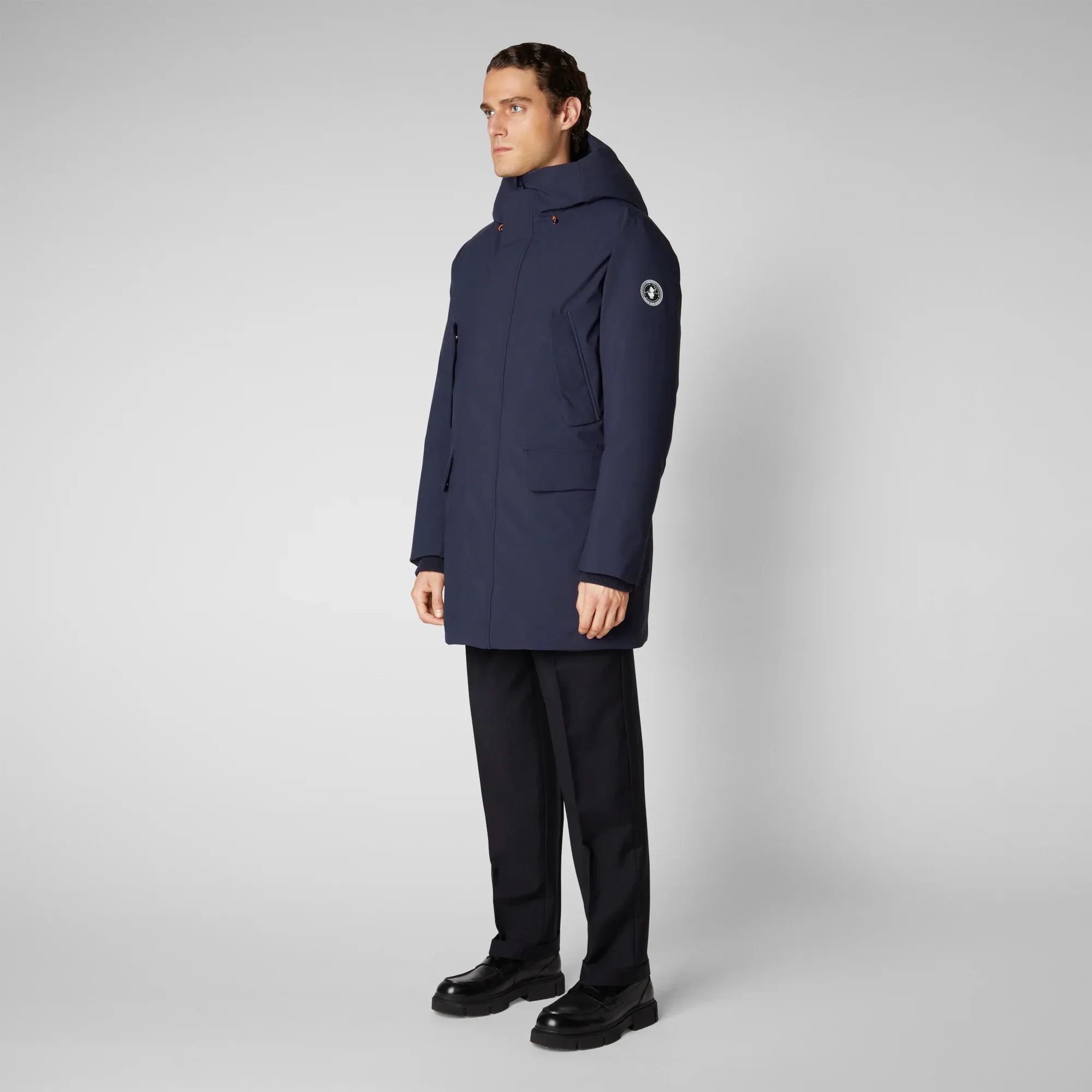 SAVE THE DUCK parka uomo con cappuccio WILSON