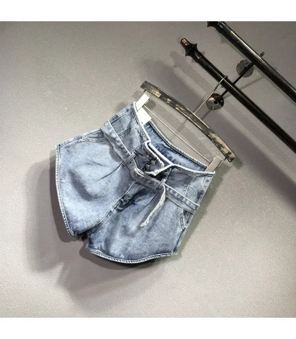 Shorts denim vita alta Laz